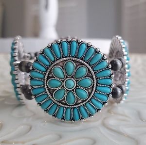 Aqua Stretch Bracelet